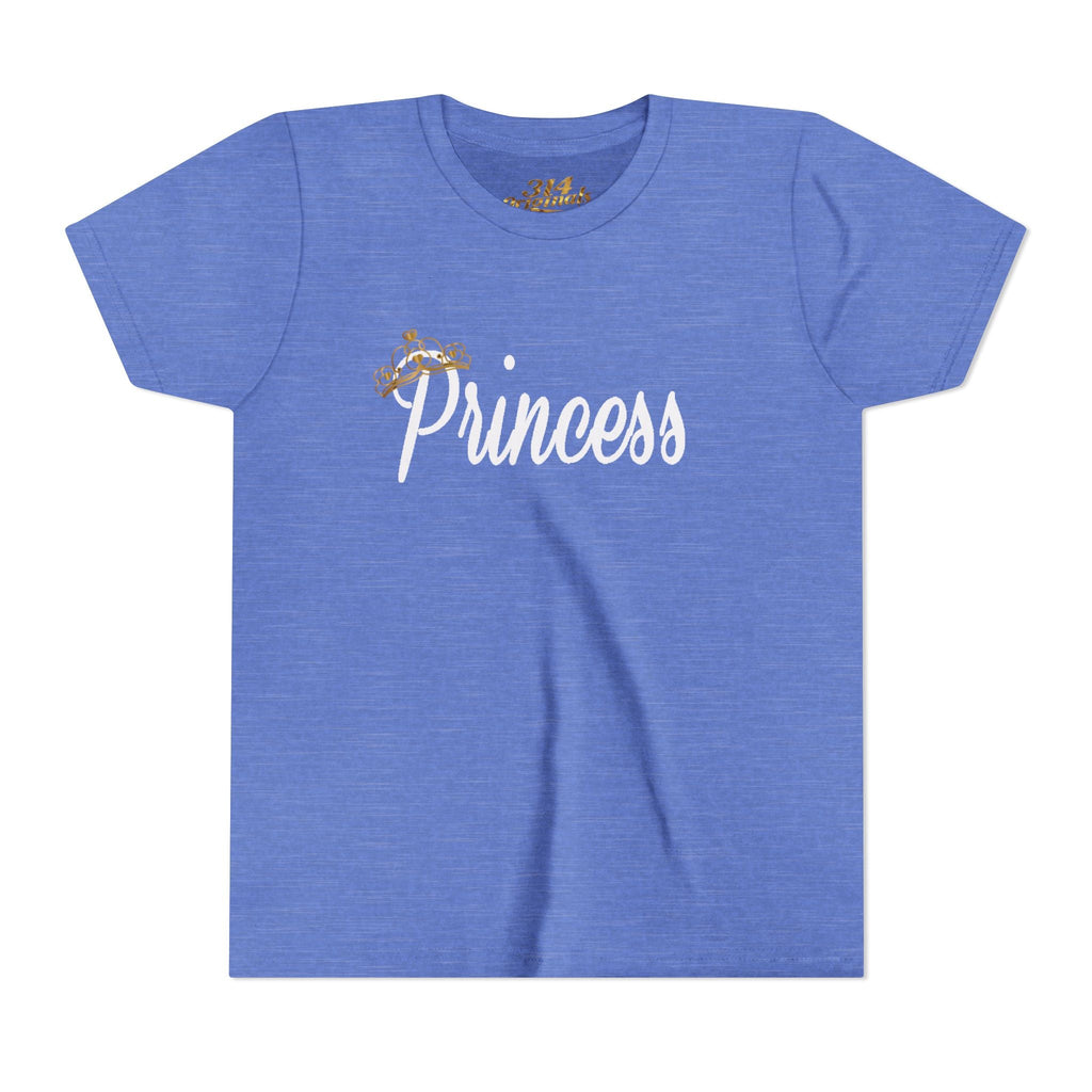 Princess Youth Tee — Sparkle Crown Kids T‑Shirt - 314 Originals
