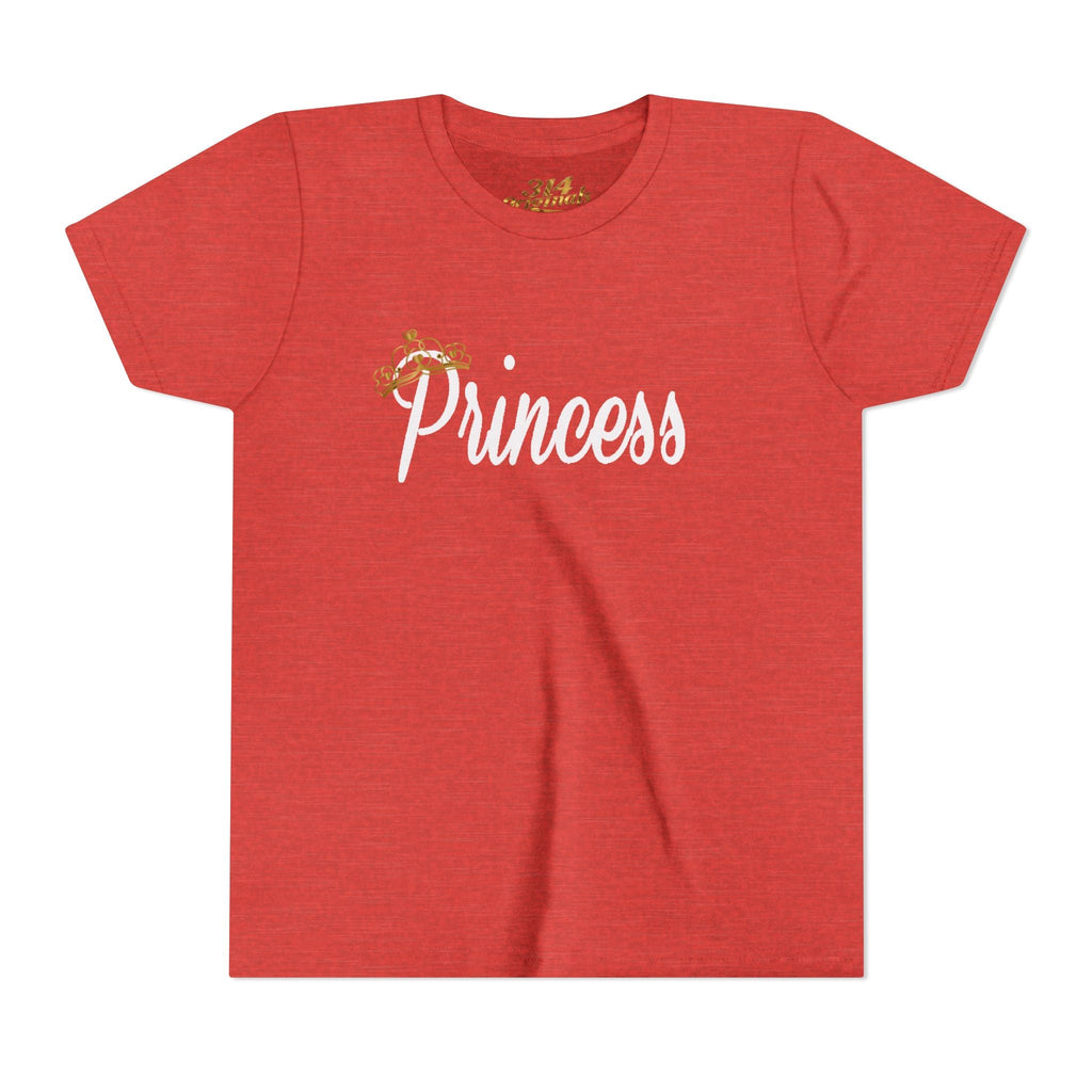 Princess Youth Tee — Sparkle Crown Kids T‑Shirt - 314 Originals