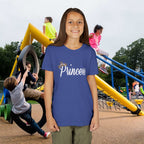 Princess Youth Tee — Sparkle Crown Kids T‑Shirt - 314 Originals