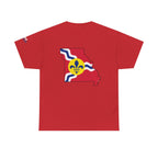 Proud Missouri Flag T-Shirt — "From the Lou and I’m... PROUD" - 314 Originals