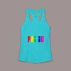 'PROUD' Women's Ideal Racerback Tank - 314 Originals