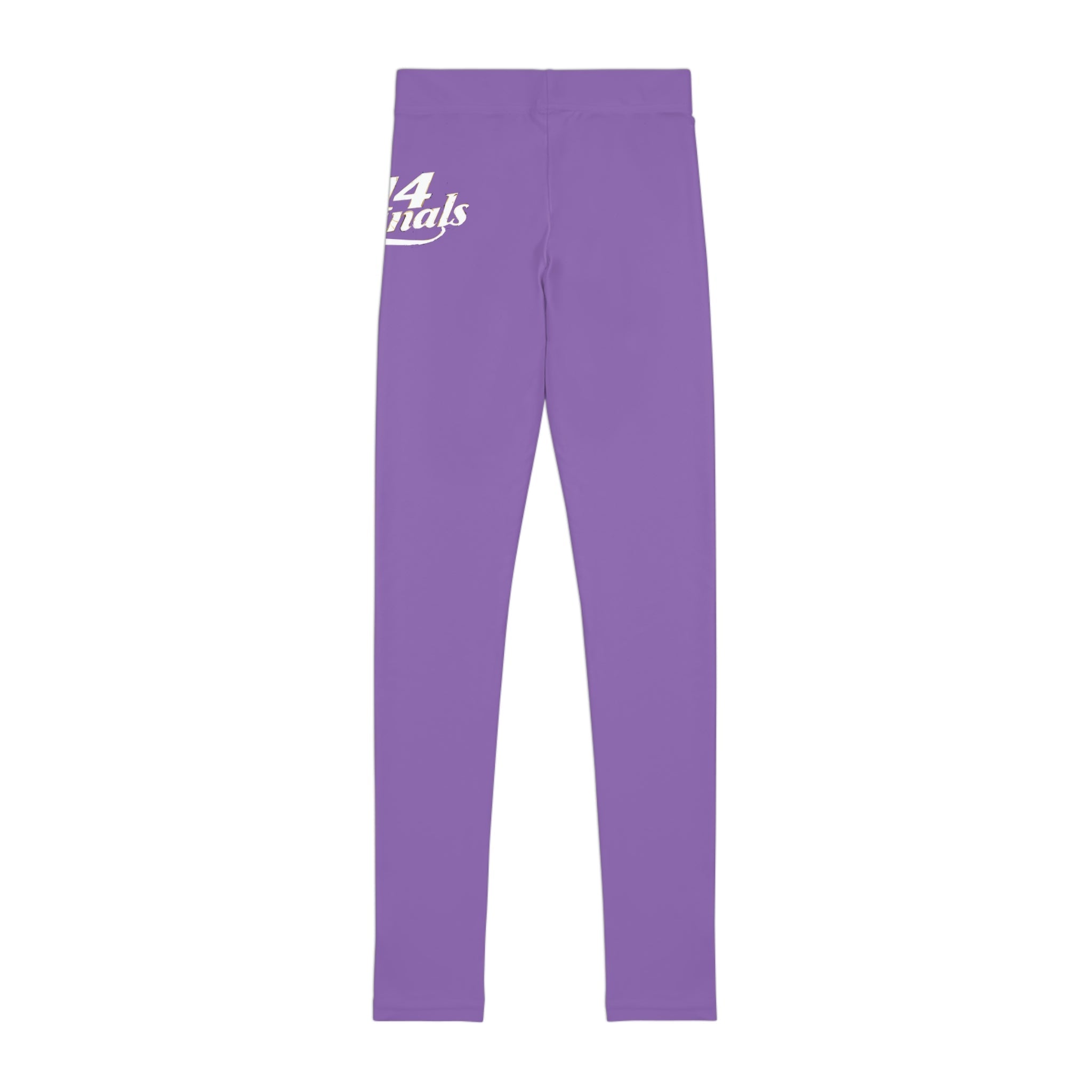 Purple 314 Script Kids' Printed Leggings - 314 Originals