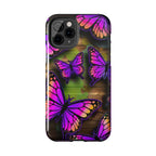 Purple Monarch Butterfly Tough Phone Case — Floral Nature Protective Cover - 314 Originals