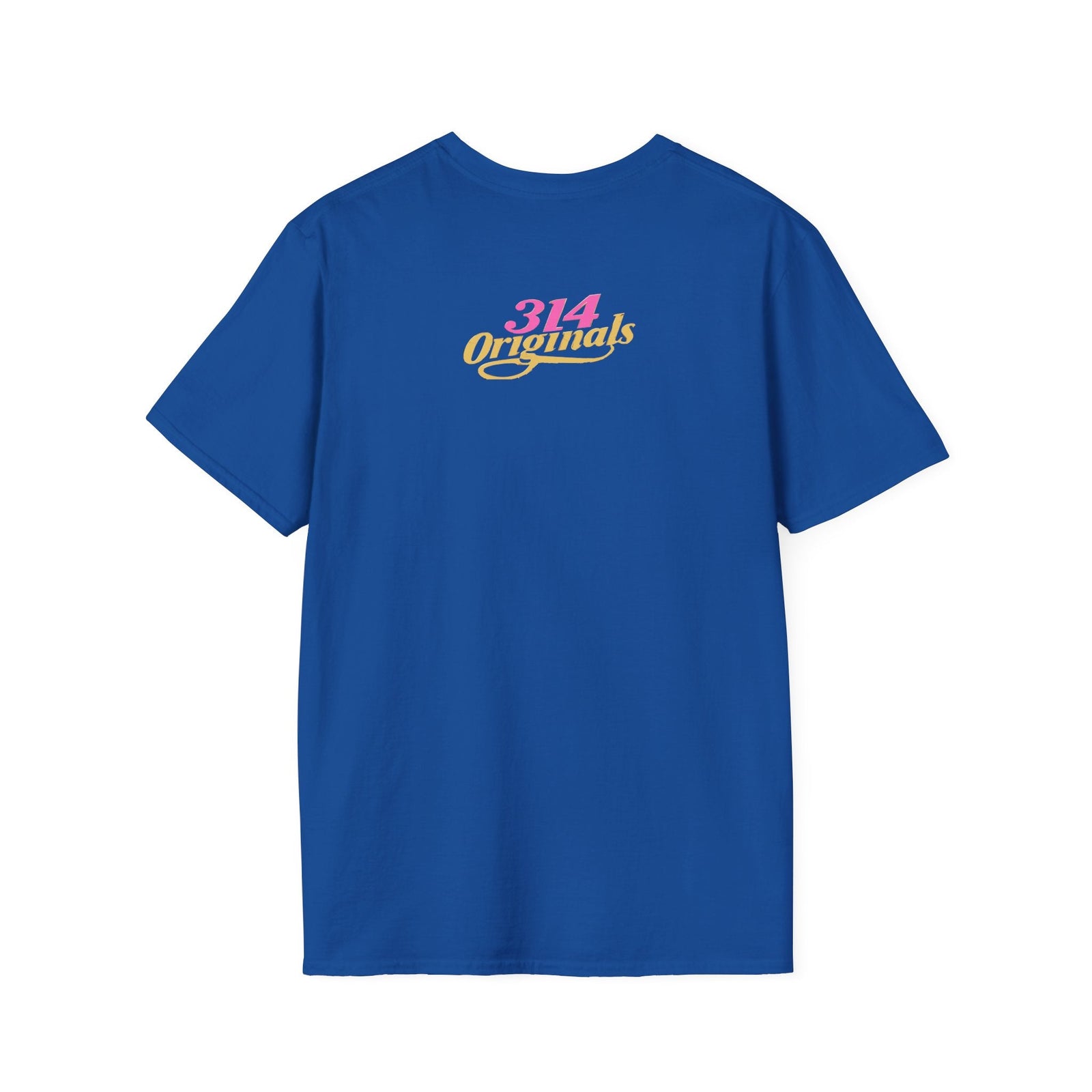 Queen Q Crown T‑Shirt — Pink & Gold Heart Logo Tee - 314 Originals