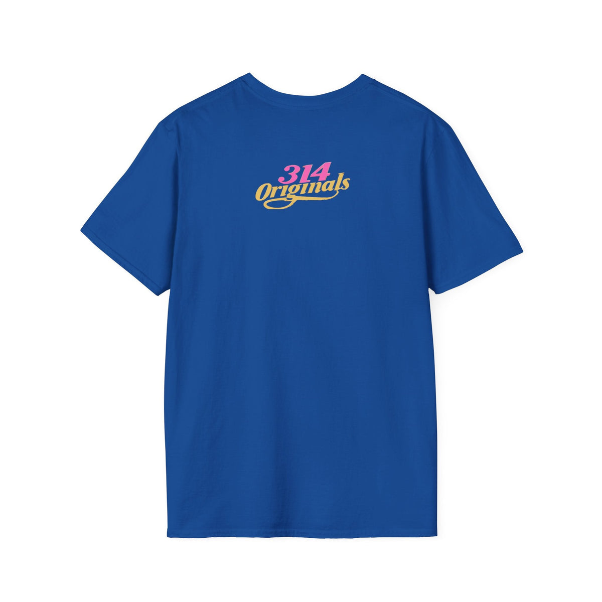 Queen Q Crown T-Shirt — Pink & Gold Heart Logo Tee - 314 Originals