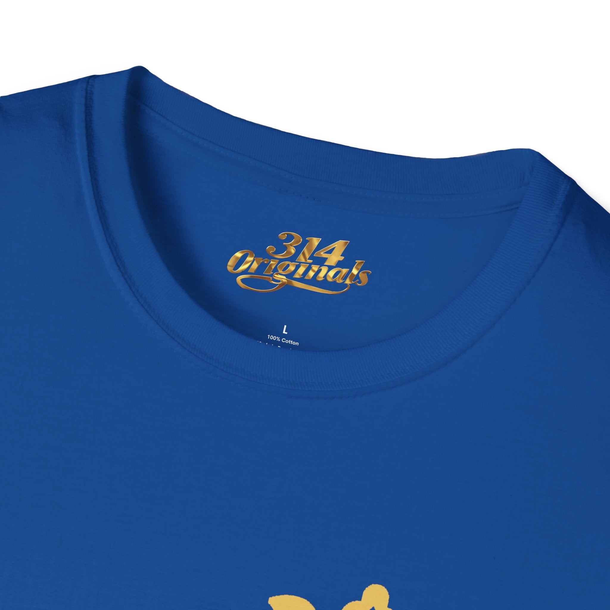Queen Q Crown T-Shirt — Pink & Gold Heart Logo Tee - 314 Originals