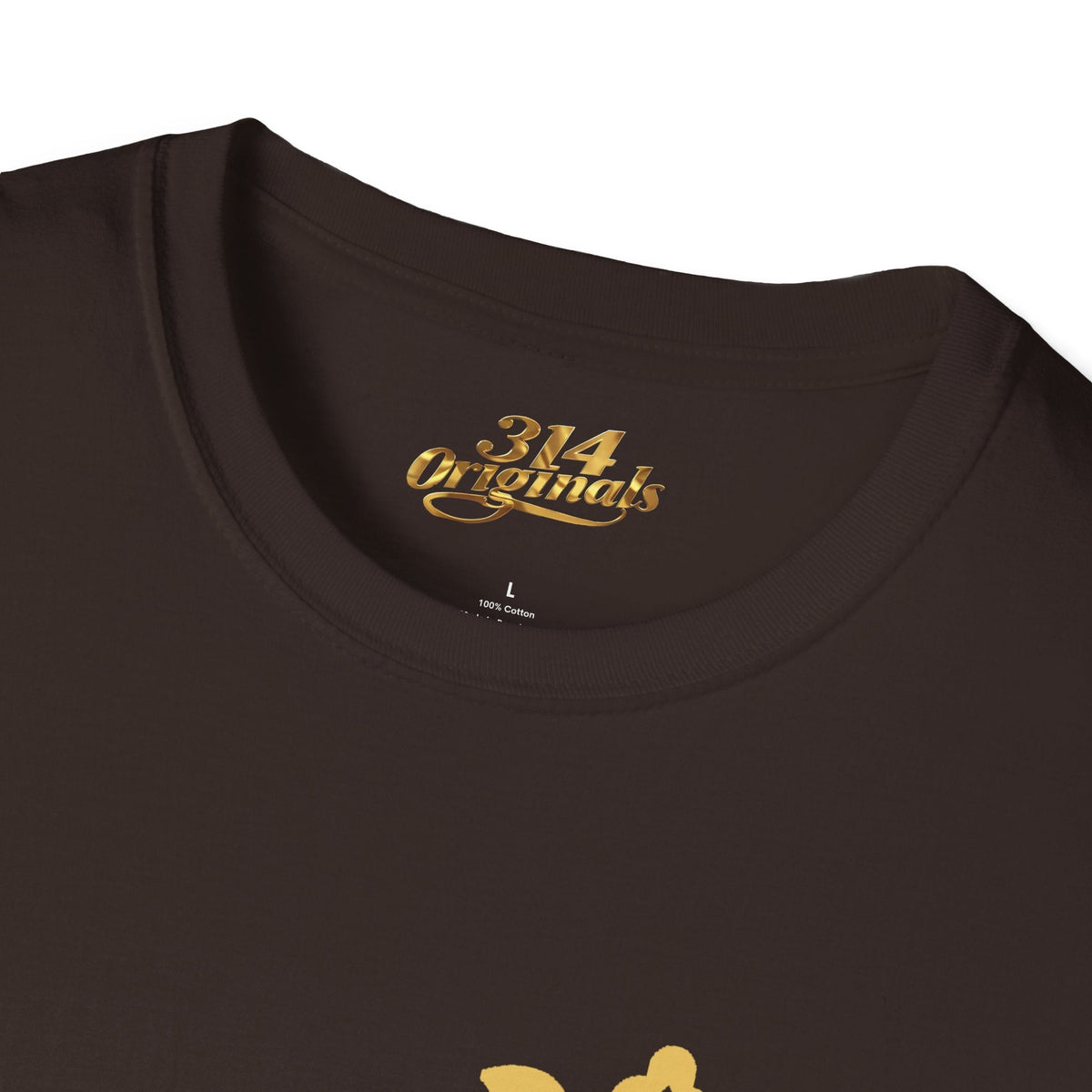 Queen Q Crown T-Shirt — Pink & Gold Heart Logo Tee - 314 Originals