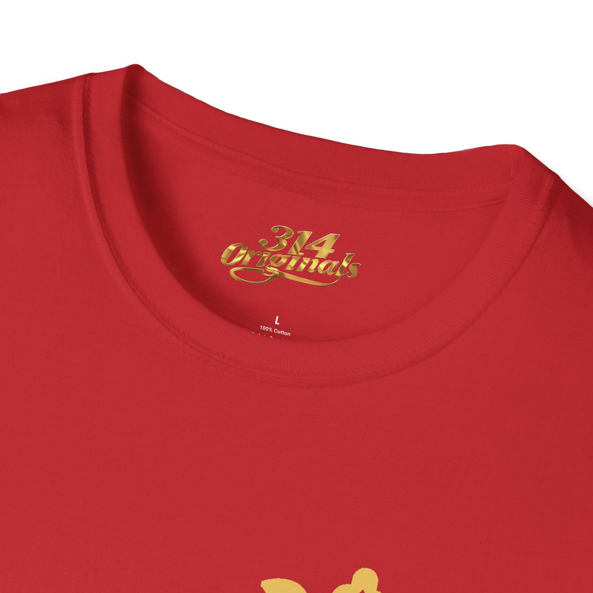 Queen Q Crown T-Shirt — Pink & Gold Heart Logo Tee - 314 Originals