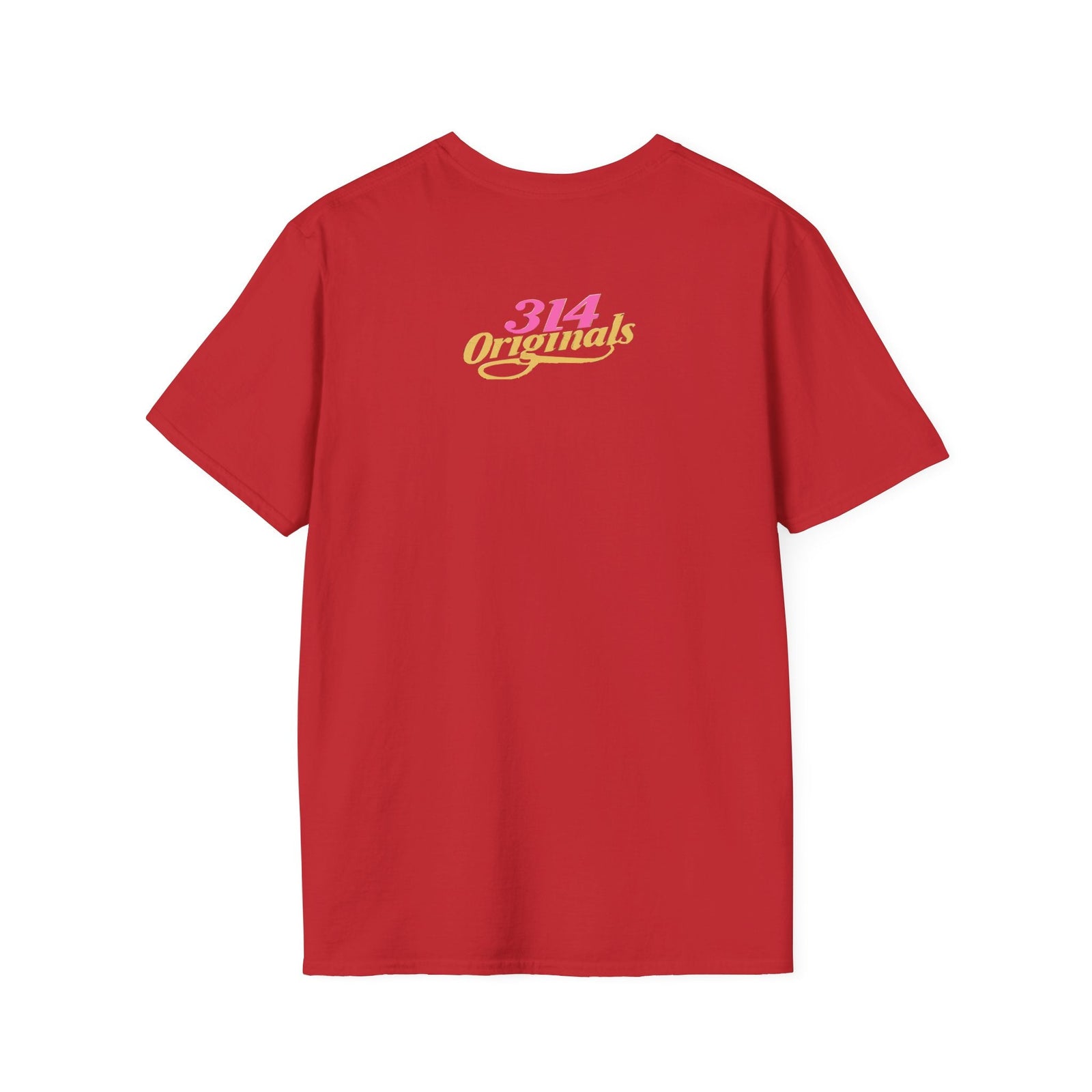 Queen Q Crown T‑Shirt — Pink & Gold Heart Logo Tee - 314 Originals