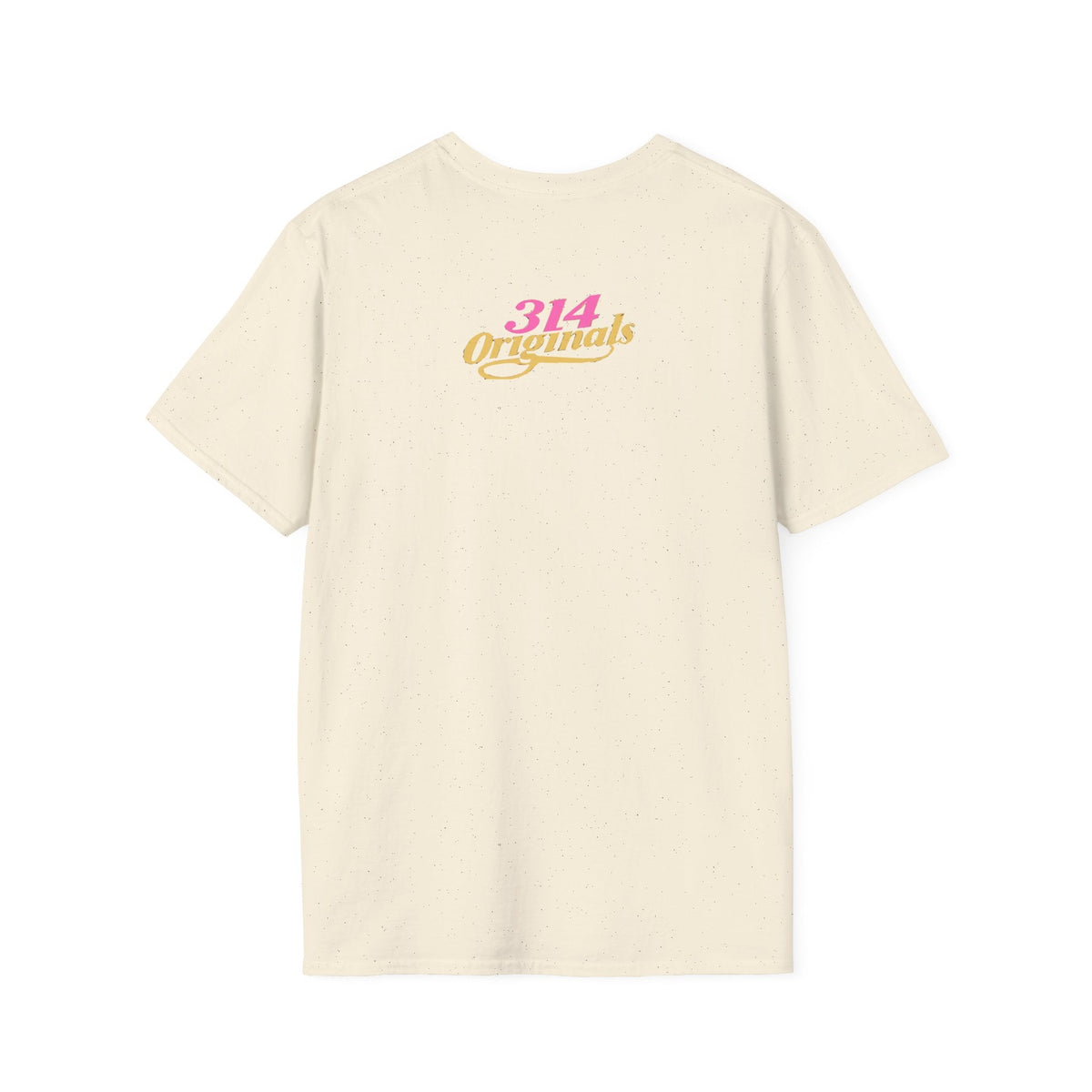 Queen Q Crown T-Shirt — Pink & Gold Heart Logo Tee - 314 Originals