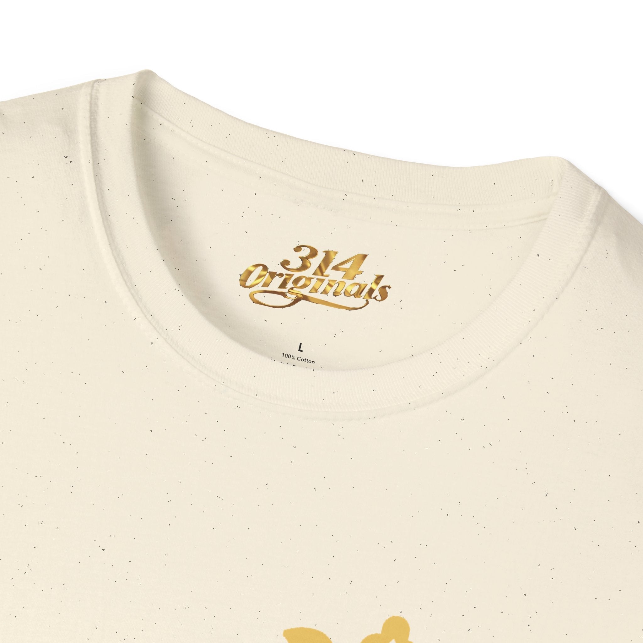 Queen Q Crown T-Shirt — Pink & Gold Heart Logo Tee - 314 Originals