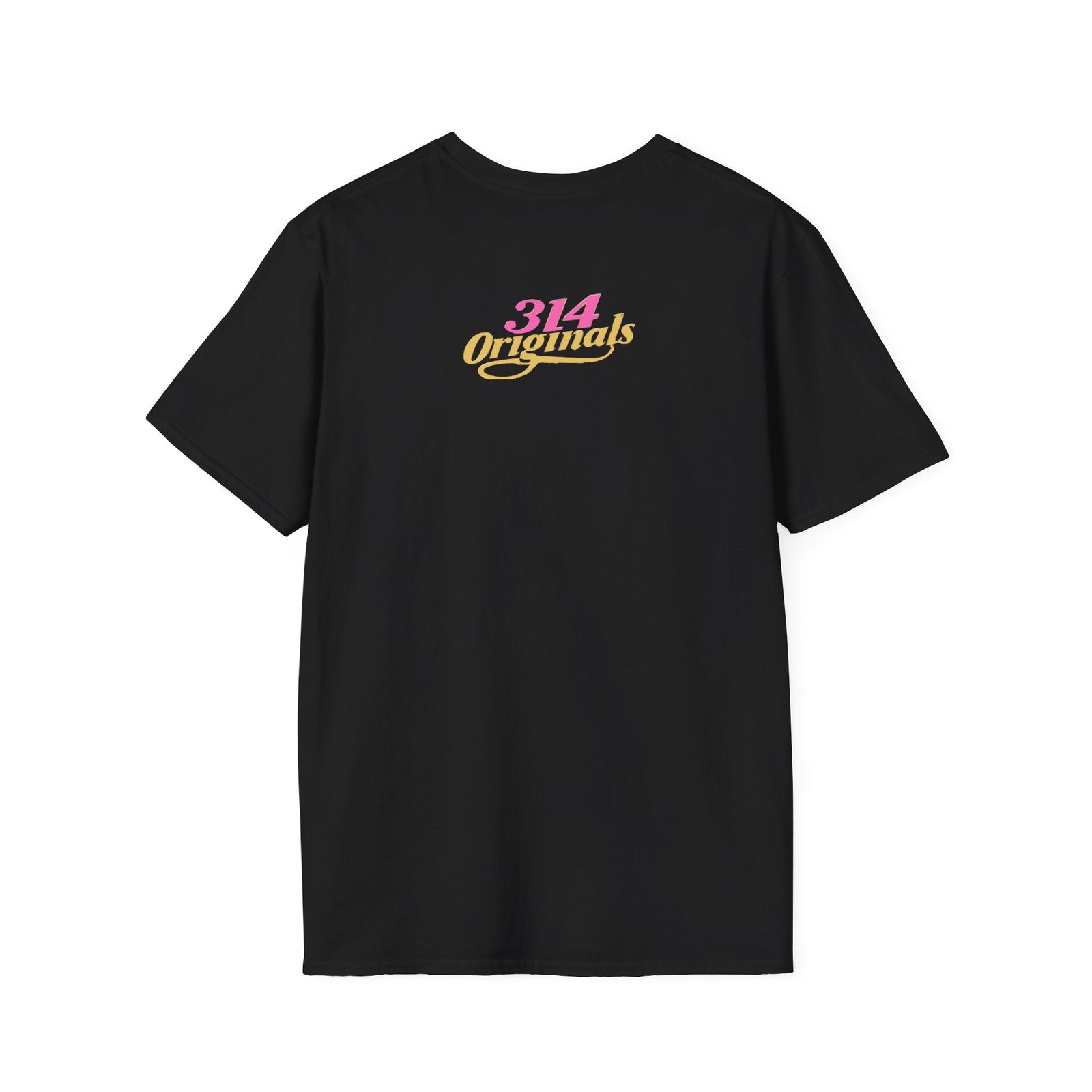 Queen Q Crown T‑Shirt — Pink & Gold Heart Logo Tee - 314 Originals