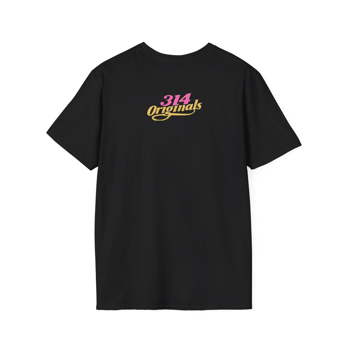 Queen Q Crown T-Shirt — Pink & Gold Heart Logo Tee - 314 Originals