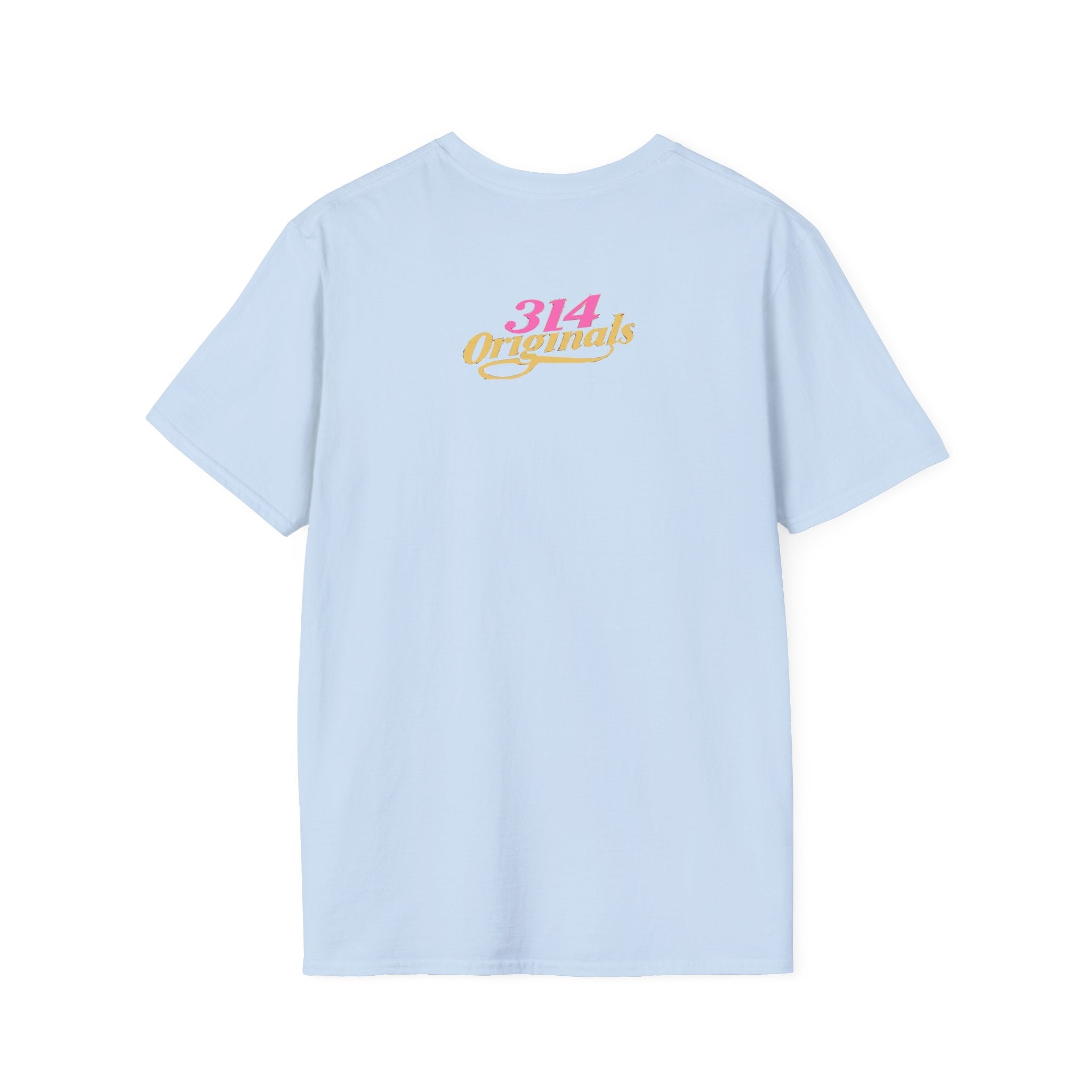 Queen Q Crown T-Shirt — Pink & Gold Heart Logo Tee - 314 Originals