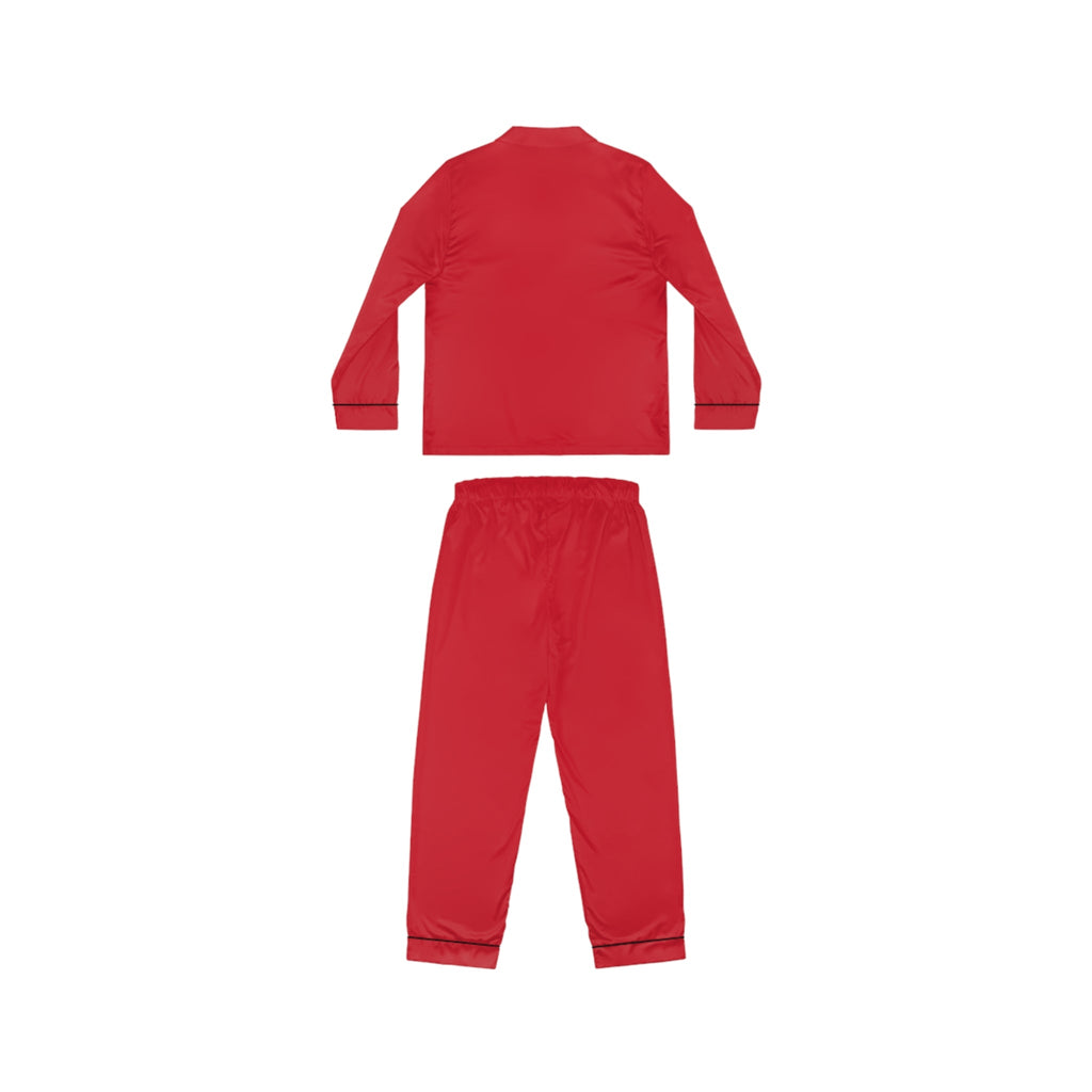 Red Satin Women's Pajama Set — Luxurious Button-Up Sleepwear - 314 Originals