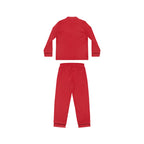Red Satin Women's Pajama Set — Luxurious Button-Up Sleepwear - 314 Originals