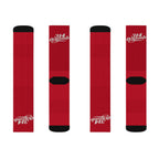 Red Sublimation Socks with '314 Originals' Script — Athletic Crew Socks - 314 Originals