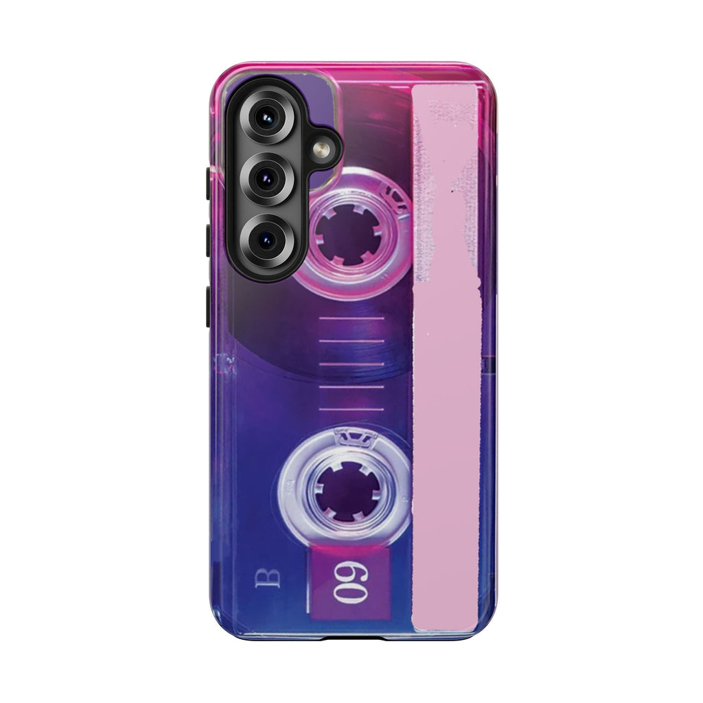 Retro Cassette Tough Phone Case — 80s Vintage Tape Design, Protective iPhone Cover - 314 Originals
