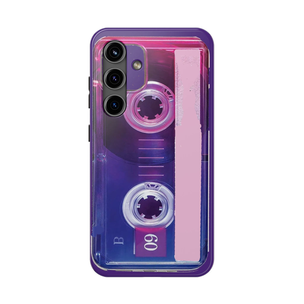 Retro Cassette Tough Phone Case — 80s Vintage Tape Design, Protective iPhone Cover - 314 Originals
