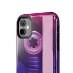 Retro Cassette Tough Phone Case — 80s Vintage Tape Design, Protective iPhone Cover - 314 Originals