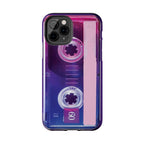 Retro Cassette Tough Phone Case — 80s Vintage Tape Design, Protective iPhone Cover - 314 Originals