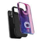 Retro Cassette Tough Phone Case — 80s Vintage Tape Design, Protective iPhone Cover - 314 Originals