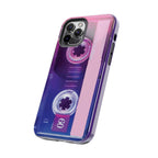 Retro Cassette Tough Phone Case — 80s Vintage Tape Design, Protective iPhone Cover - 314 Originals
