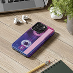 Retro Cassette Tough Phone Case — 80s Vintage Tape Design, Protective iPhone Cover - 314 Originals