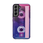 Retro Cassette Tough Phone Case — 80s Vintage Tape Design, Protective iPhone Cover - 314 Originals