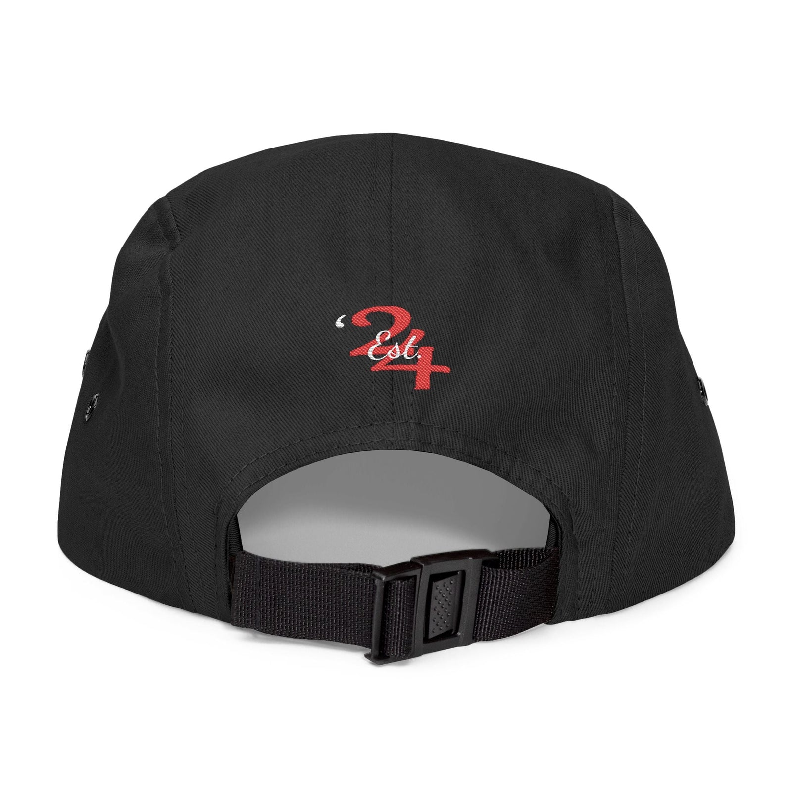 Retro Script Logo Embroidered 5-Panel Cap — - 314 Originals