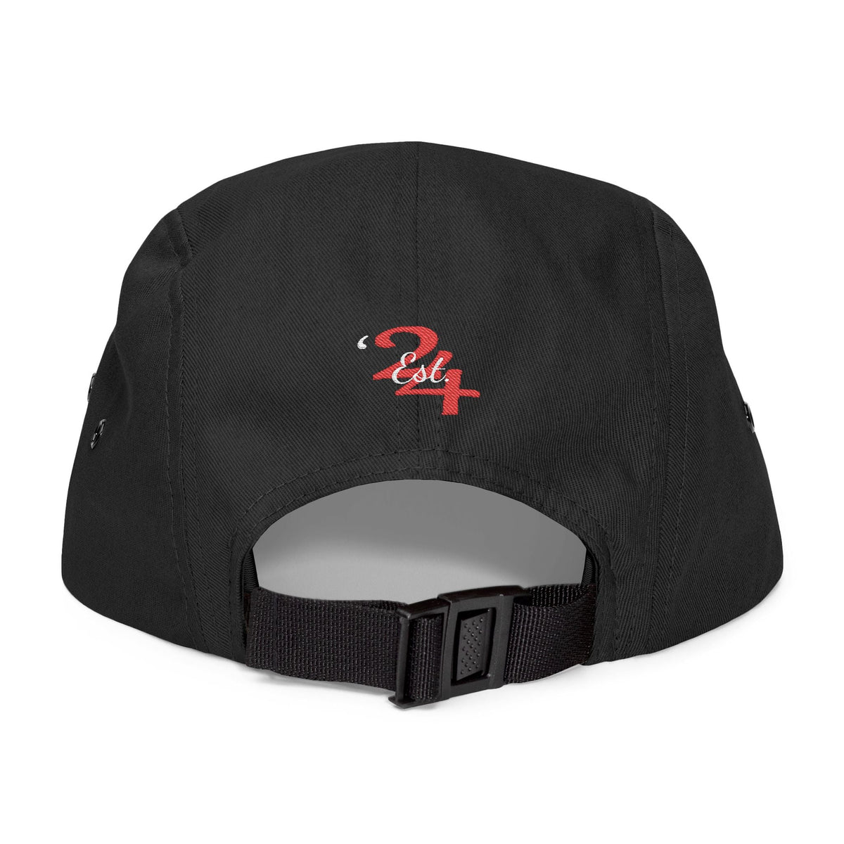 Retro Script Logo Embroidered 5-Panel Cap — - 314 Originals