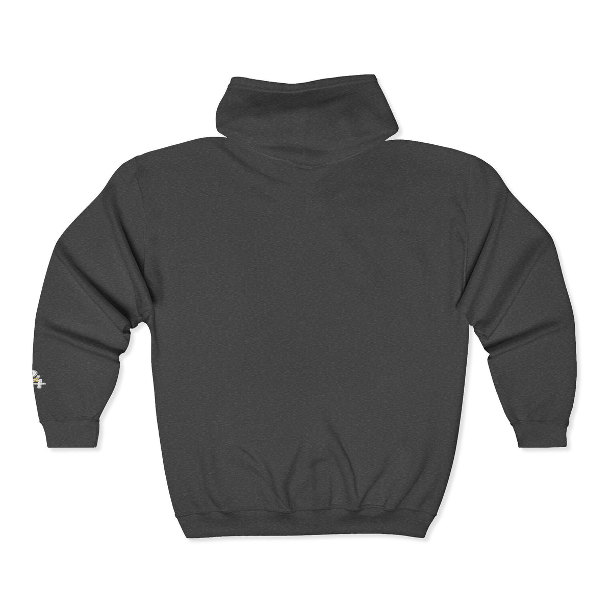 Retro Script Zip Hoodie — Chest Logo - 314 Originals
