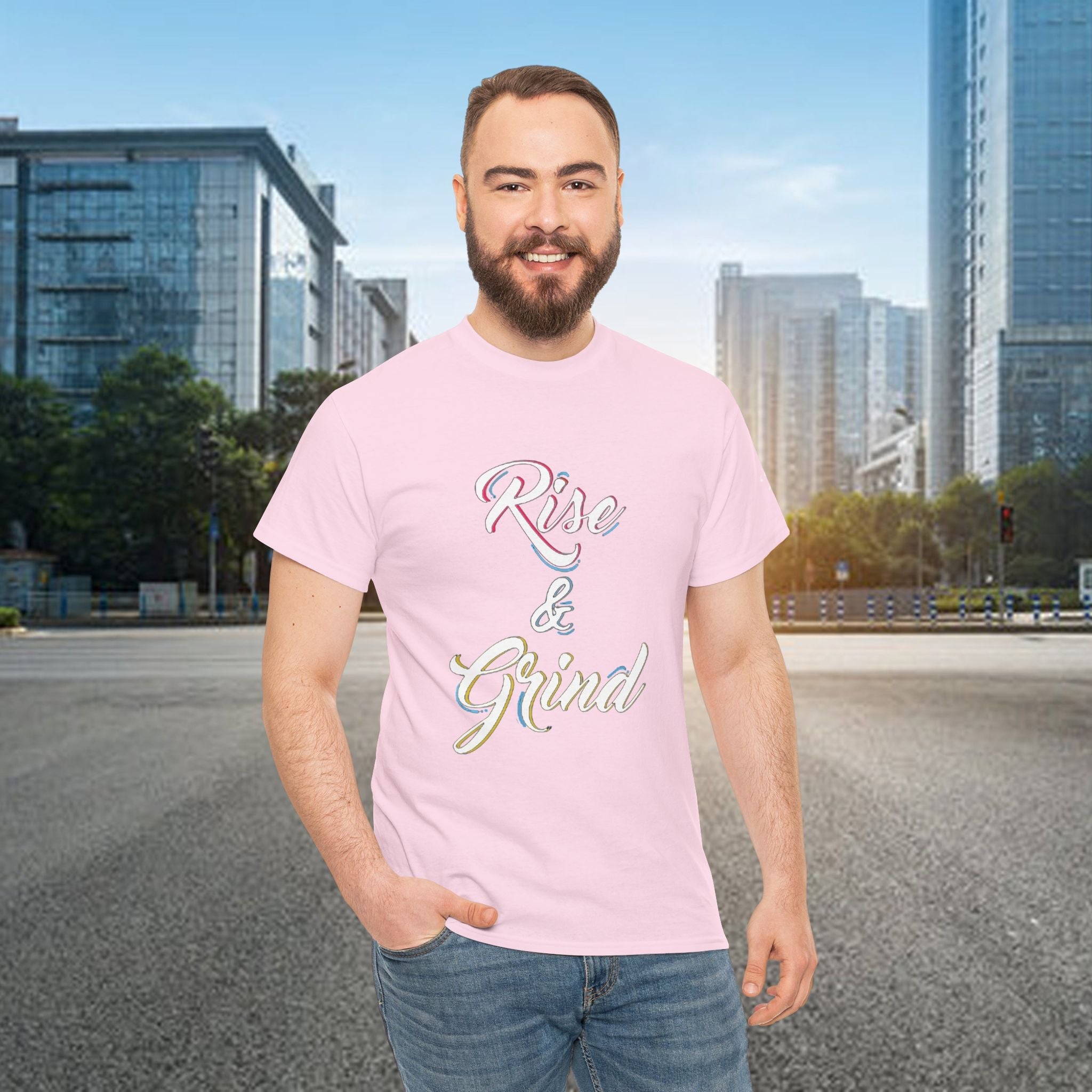 Rise & Grind T-Shirt — Motivational Graphic Tee for Hustle Mindset - 314 Originals