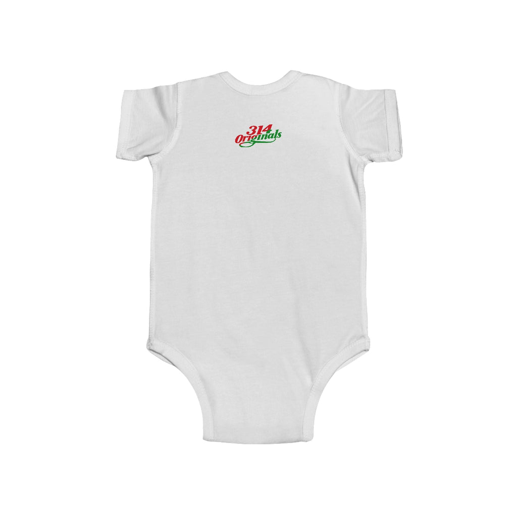 Santa's Little Helper Infant Bodysuit — Christmas Baby Onesie - 314 Originals