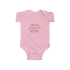 Santa's Little Helper Infant Bodysuit — Christmas Baby Onesie - 314 Originals