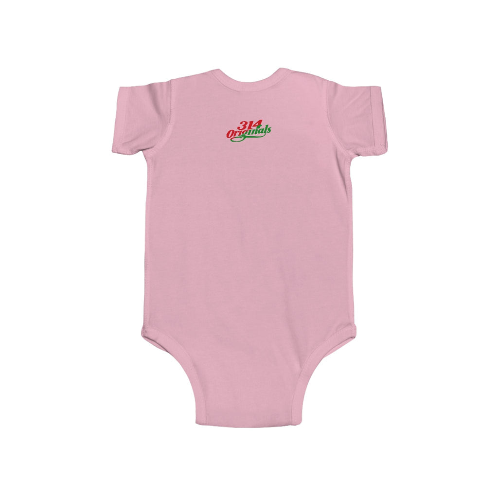 Santa's Little Helper Infant Bodysuit — Christmas Baby Onesie - 314 Originals