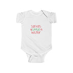 Santa's Little Helper Infant Bodysuit — Christmas Baby Onesie - 314 Originals