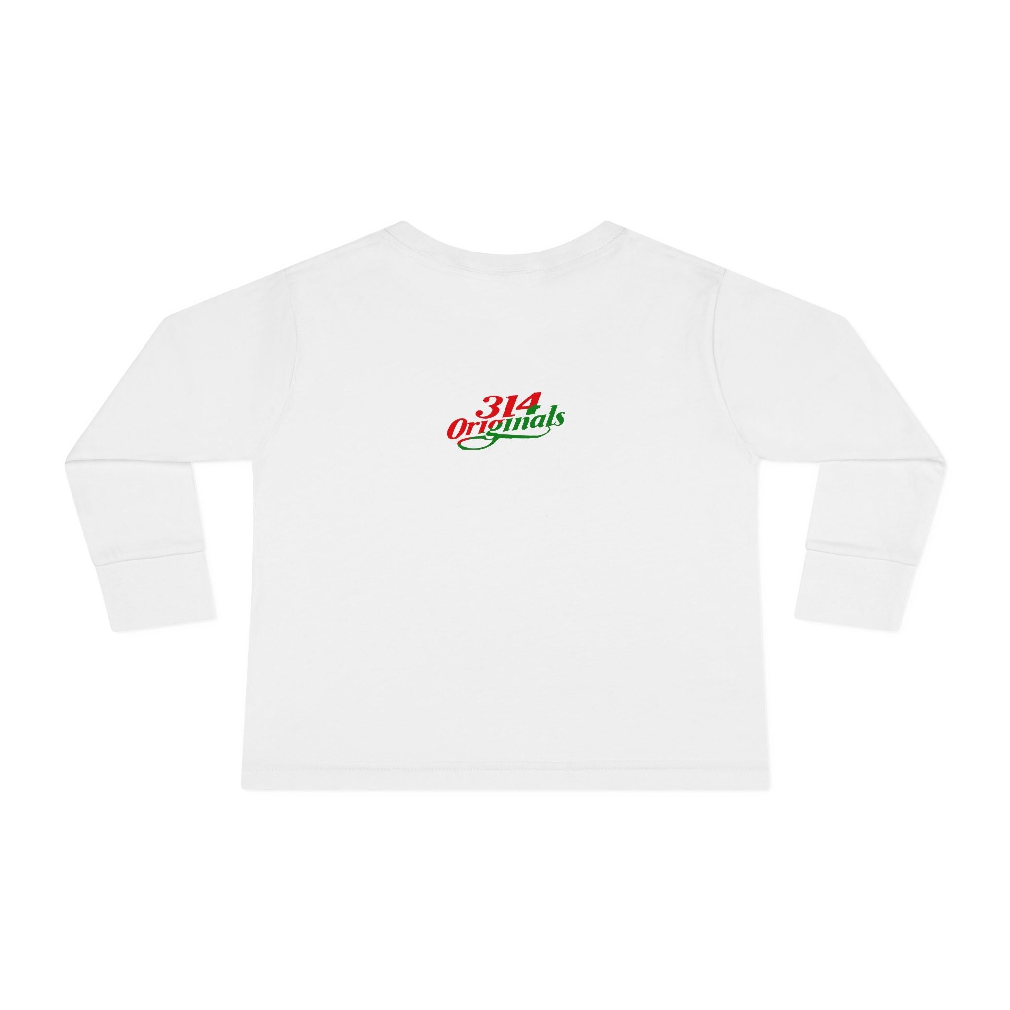 Santa's Little Helper Toddler Long Sleeve Tee - 314 Originals