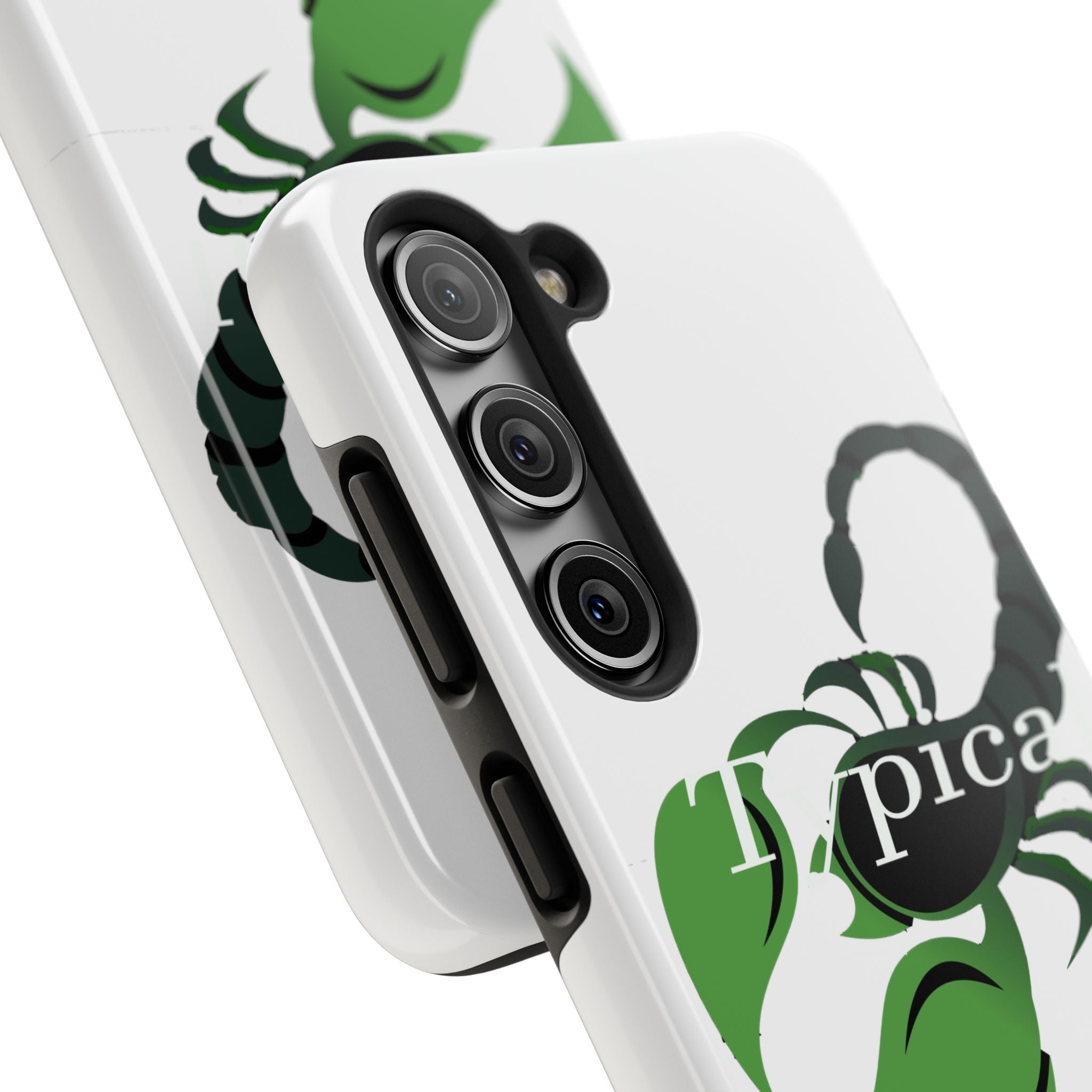 Scorpio Zodiac Tough Phone Case — Green Scorpion "Typical" Design - 314 Originals