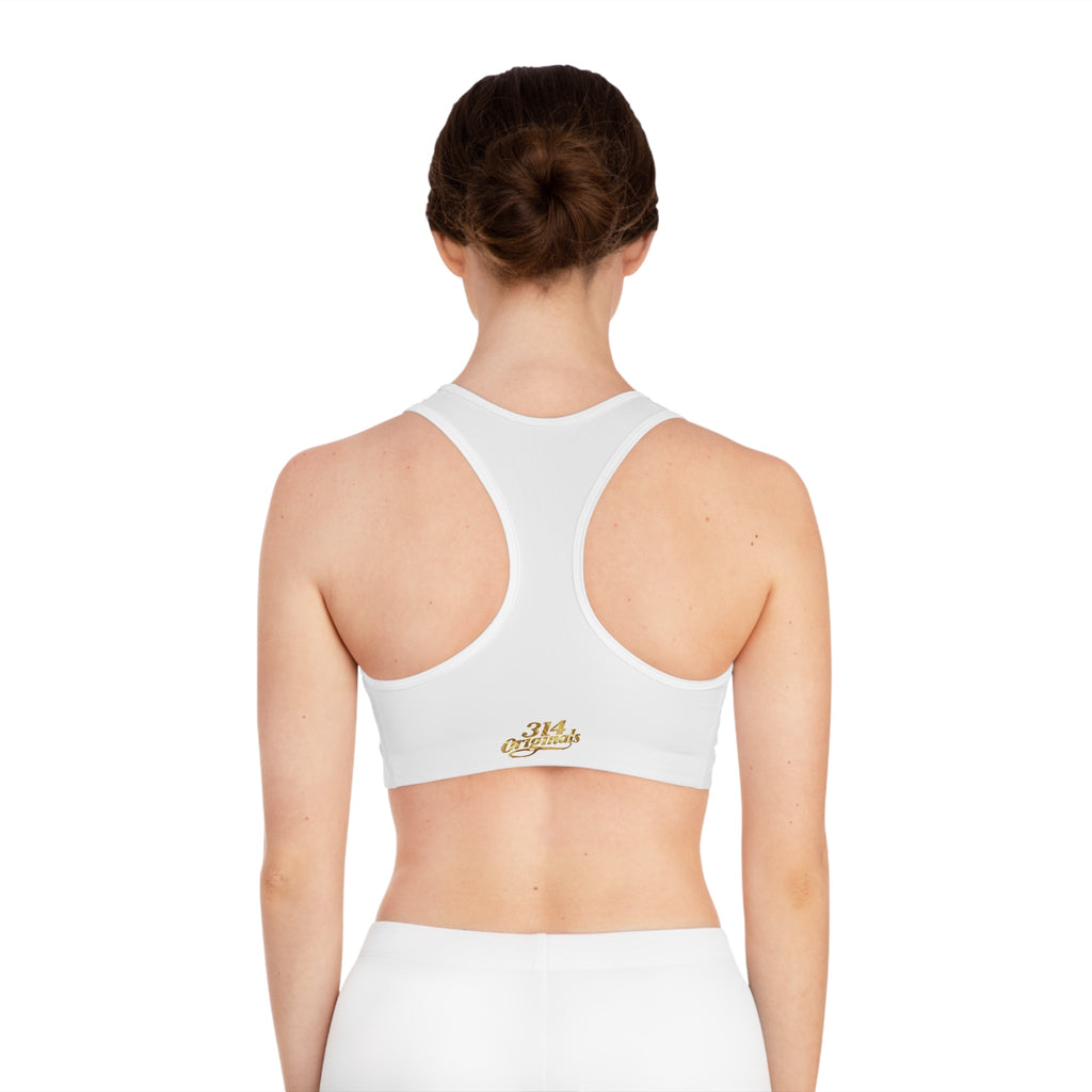 Sports Bra — "Originals" Pink Script Athletic Crop Top - 314 Originals