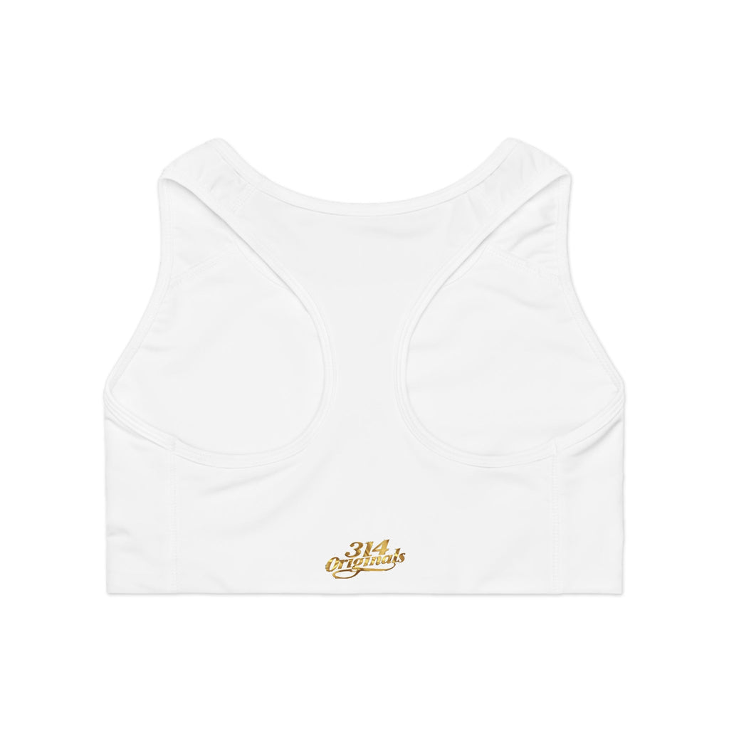 Sports Bra — "Originals" Pink Script Athletic Crop Top - 314 Originals