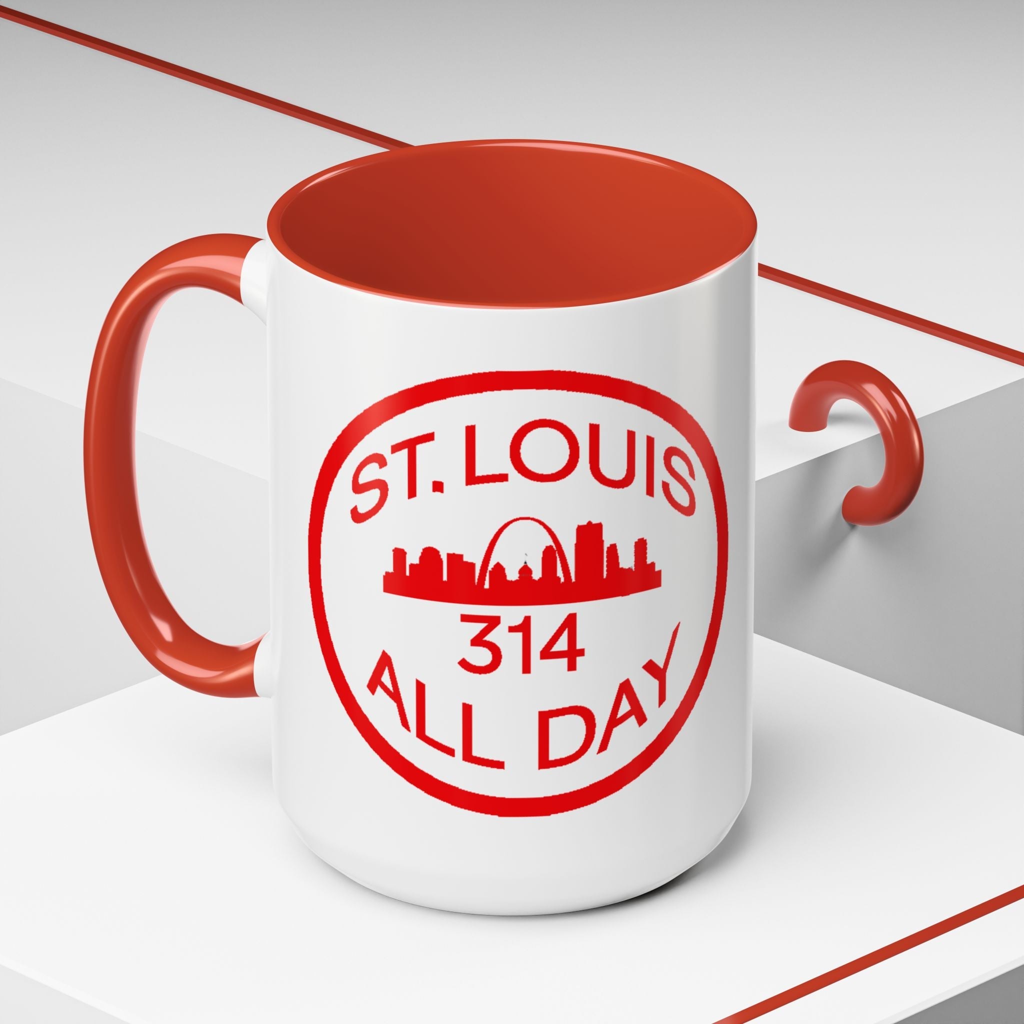 St. Louis 314 All Day Accent Coffee Mug — 11/15 oz - 314 Originals