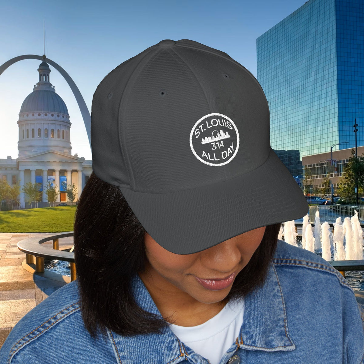 St Louis 314 All Day - Embroidered Cap - 314 Originals