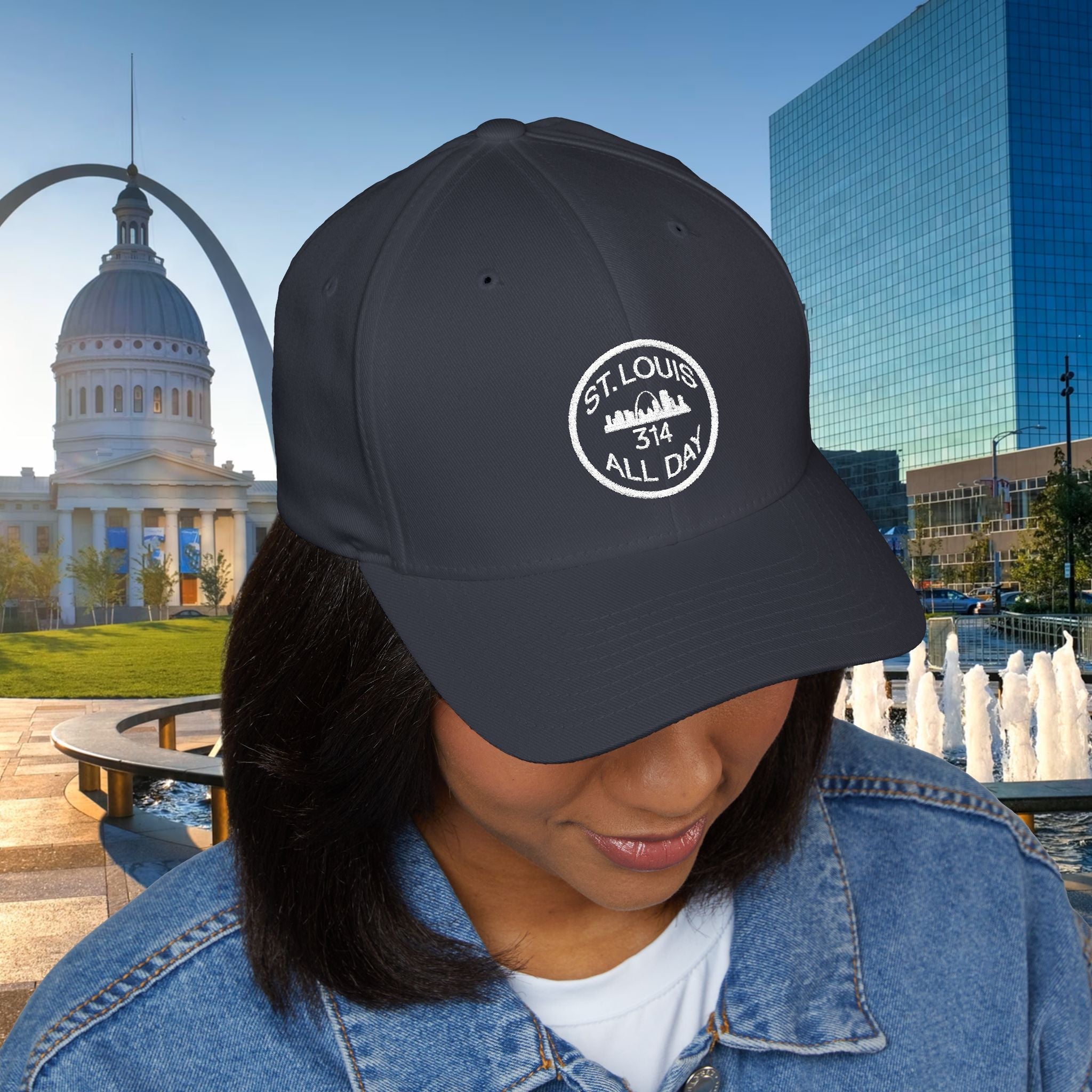 St Louis 314 All Day - Embroidered Cap - 314 Originals