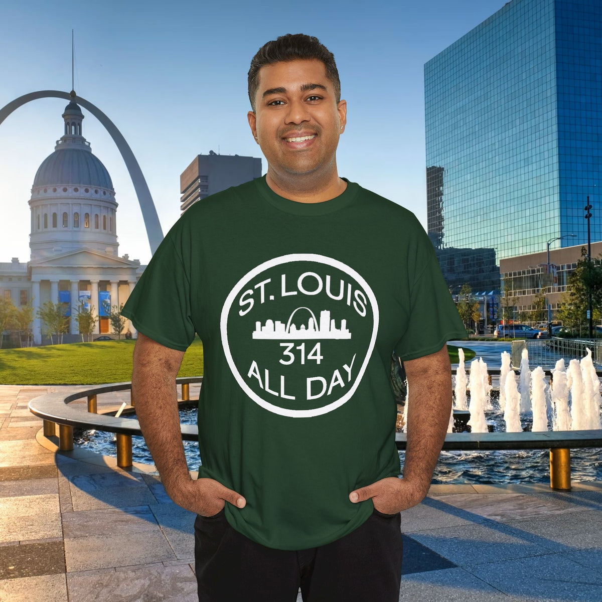 St. Louis 314 All Day T-Shirt - 314 Originals