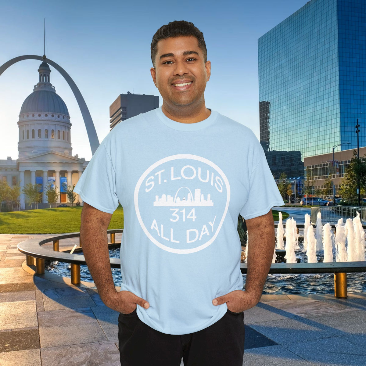 St. Louis 314 All Day T-Shirt - 314 Originals