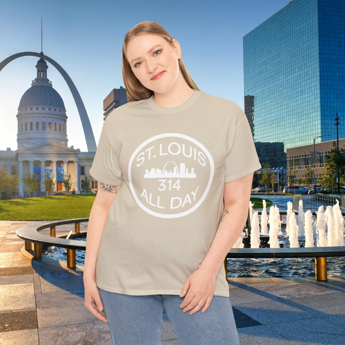 St. Louis 314 All Day T-Shirt - 314 Originals