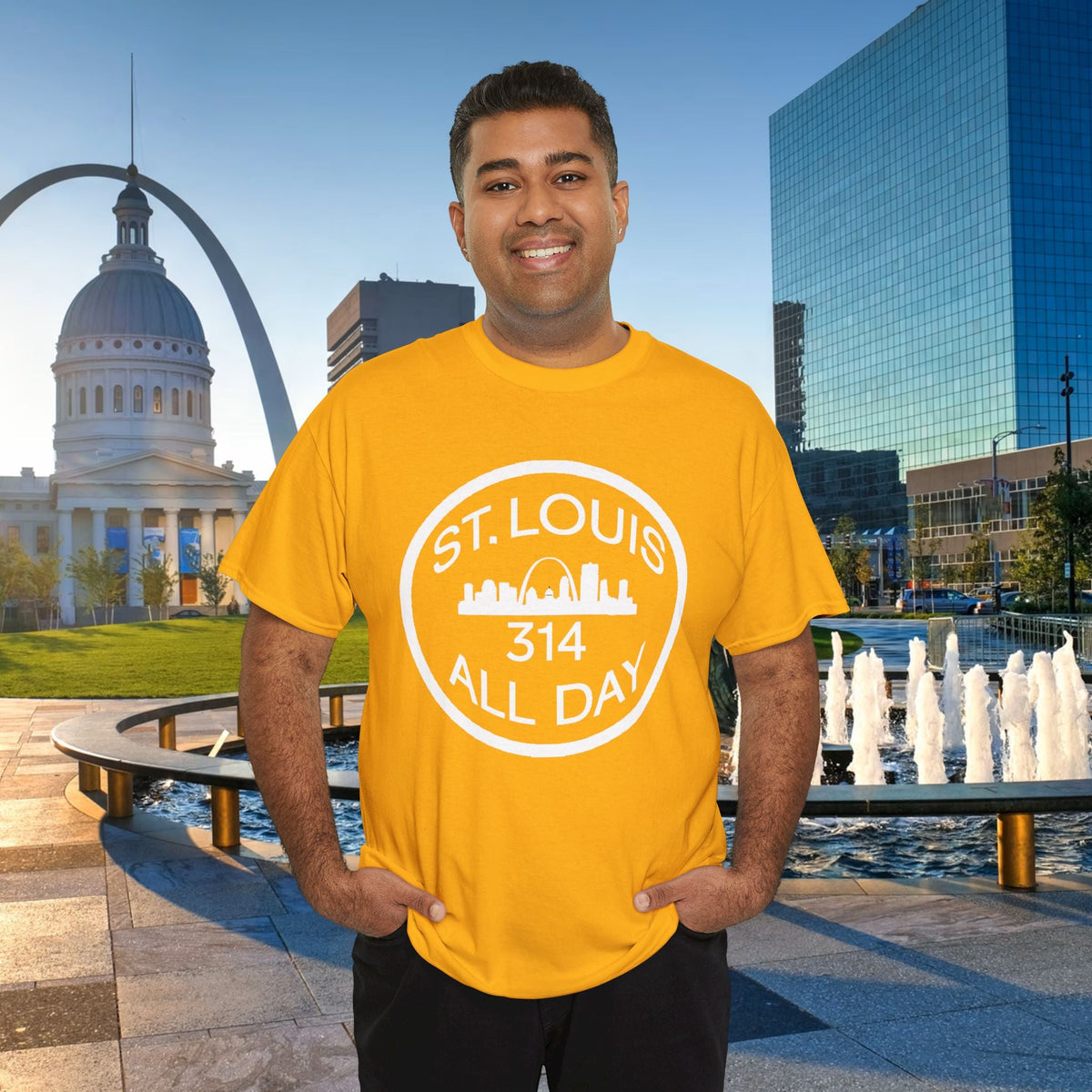 St. Louis 314 All Day T-Shirt - 314 Originals