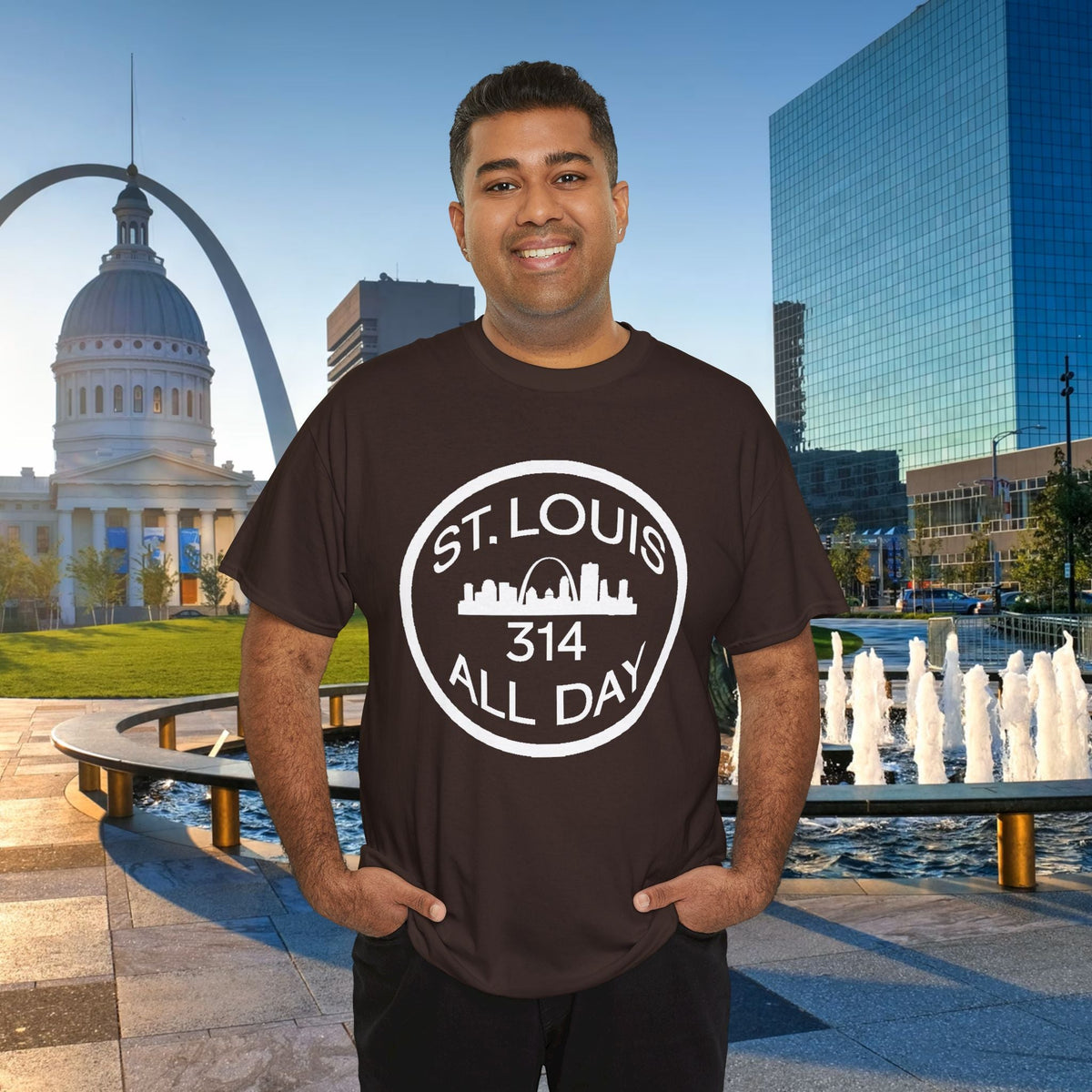 St. Louis 314 All Day T-Shirt - 314 Originals
