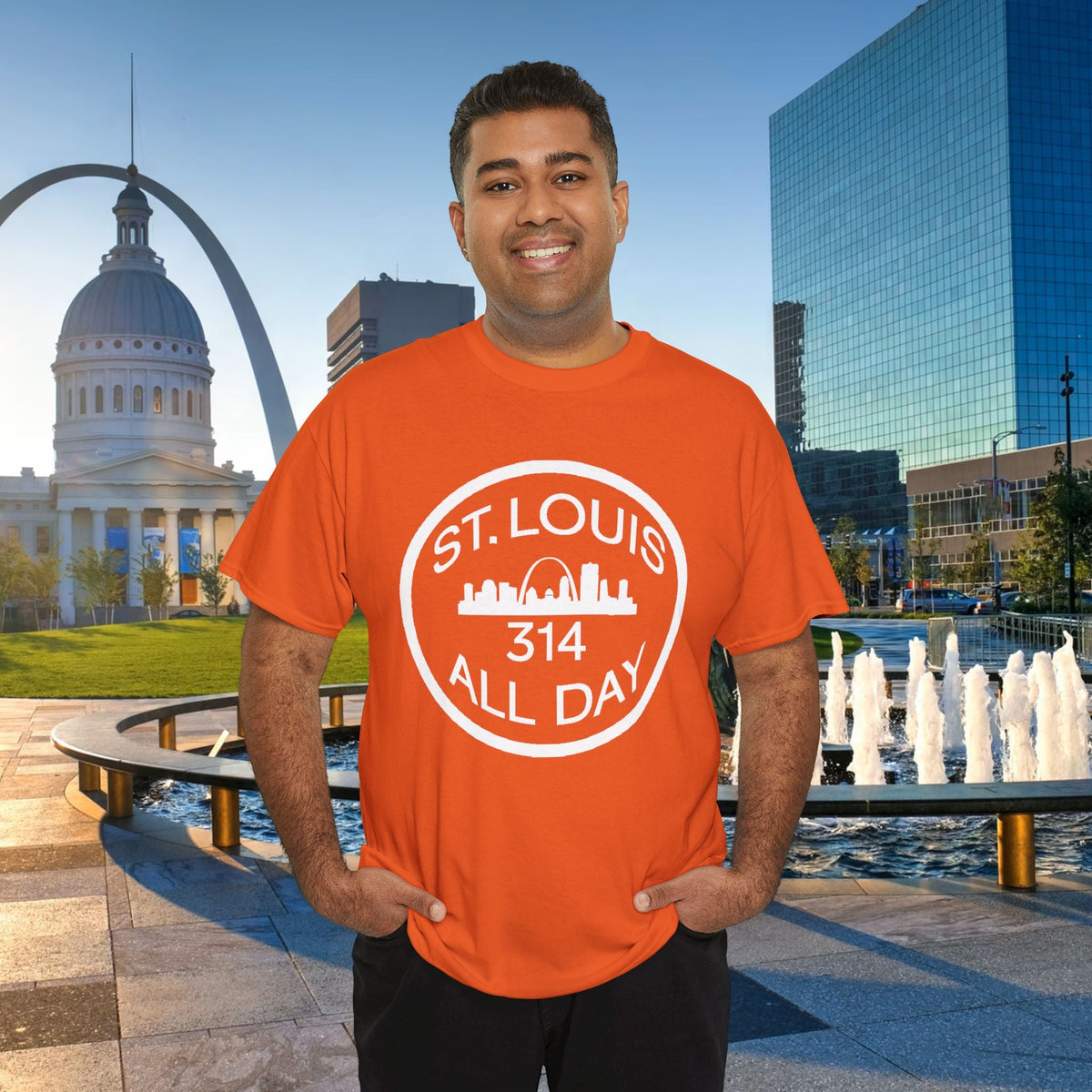 St. Louis 314 All Day T-Shirt - 314 Originals